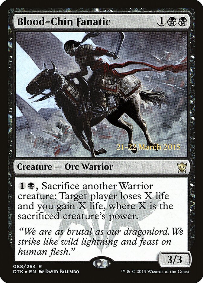 Blood-Chin Fanatic card front