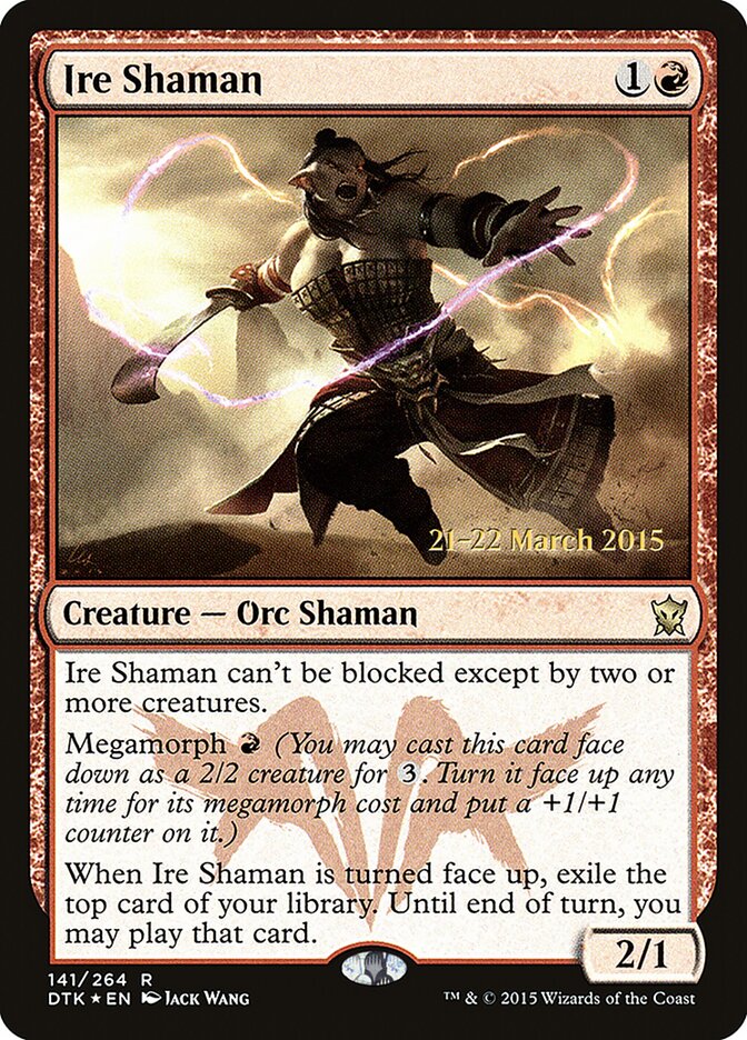 Ire Shaman card front