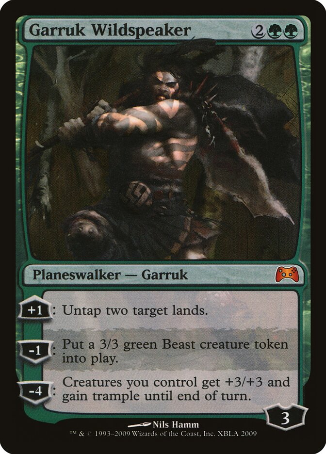 Garruk Wildspeaker card front