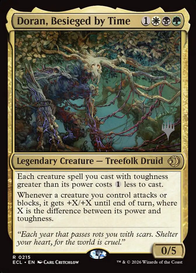 Doran, Besieged by Time card front