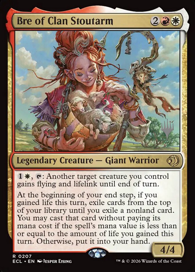 Bre of Clan Stoutarm card front