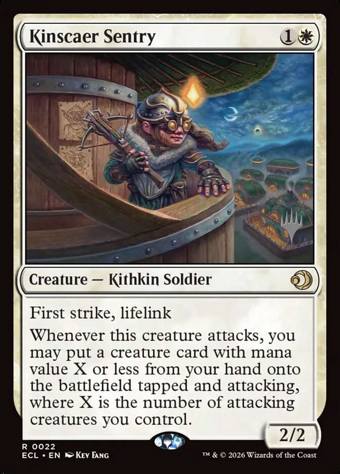 Kinscaer Sentry card front