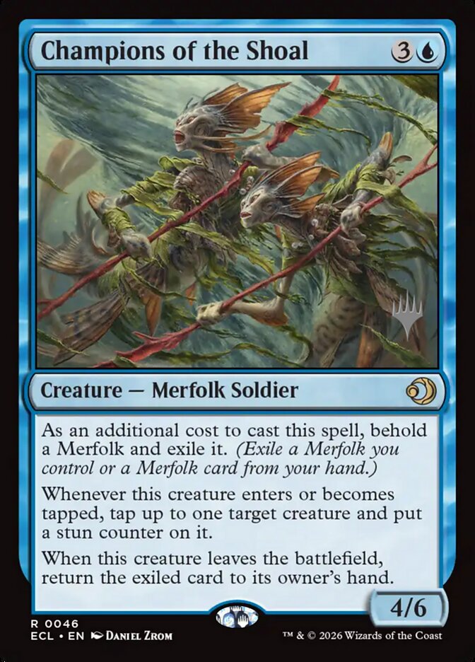 Champions of the Shoal card front