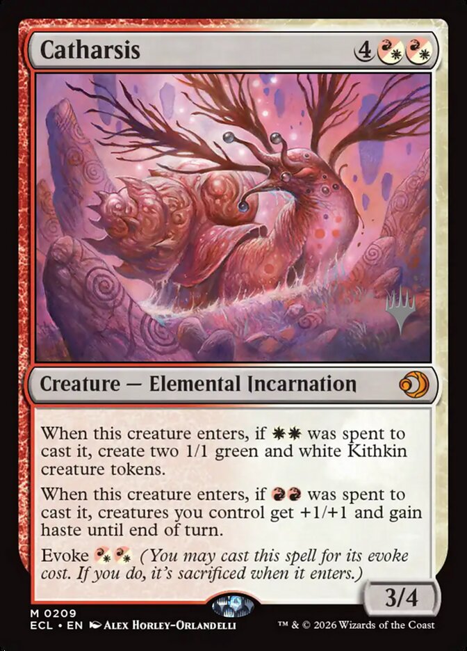Catharsis card front