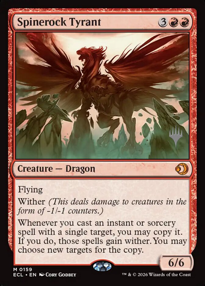 Spinerock Tyrant card front