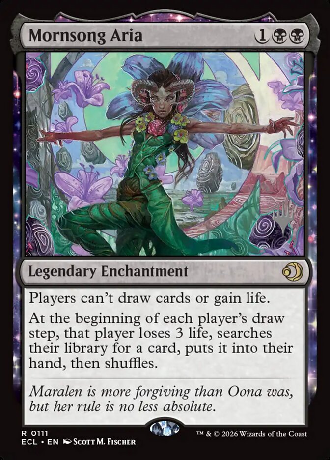 Mornsong Aria card front