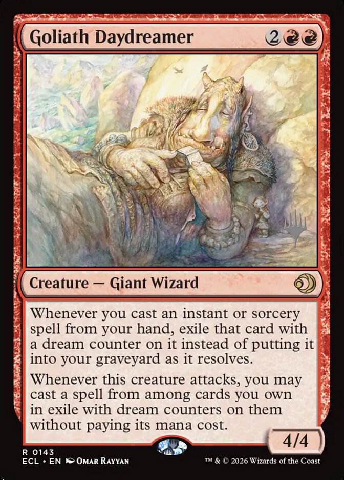 Goliath Daydreamer card front