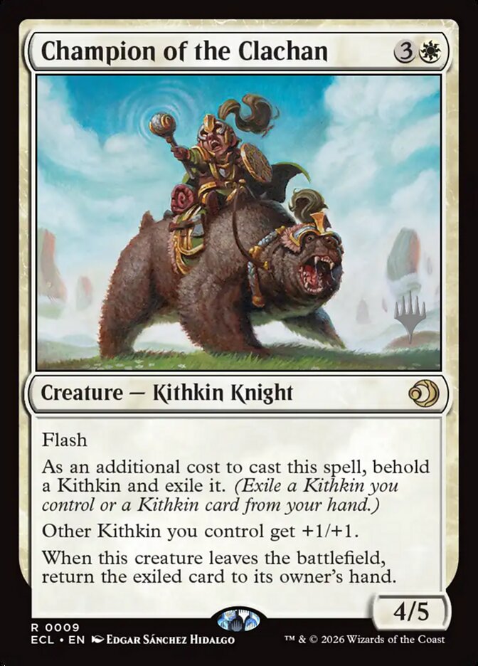 Champion of the Clachan card front