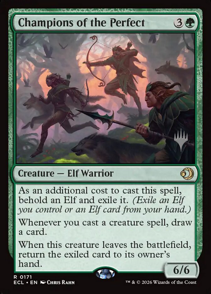 Champions of the Perfect card front