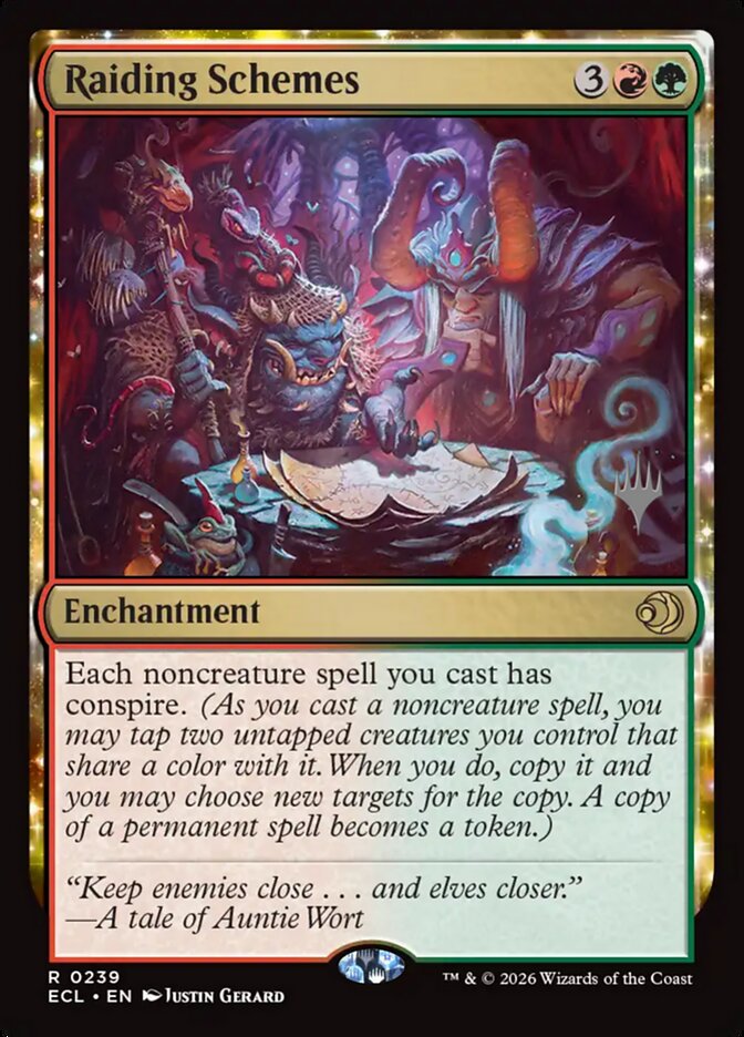 Raiding Schemes card front
