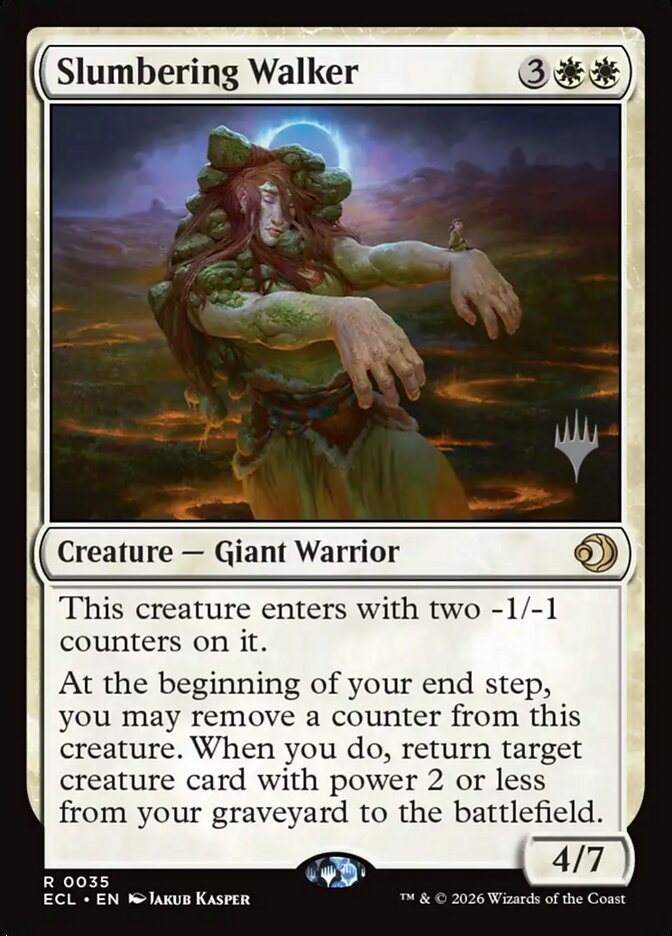 Slumbering Walker card front