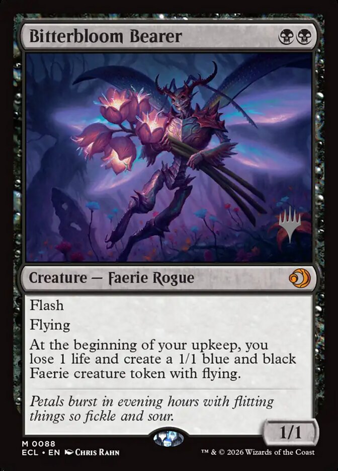 Bitterbloom Bearer card front
