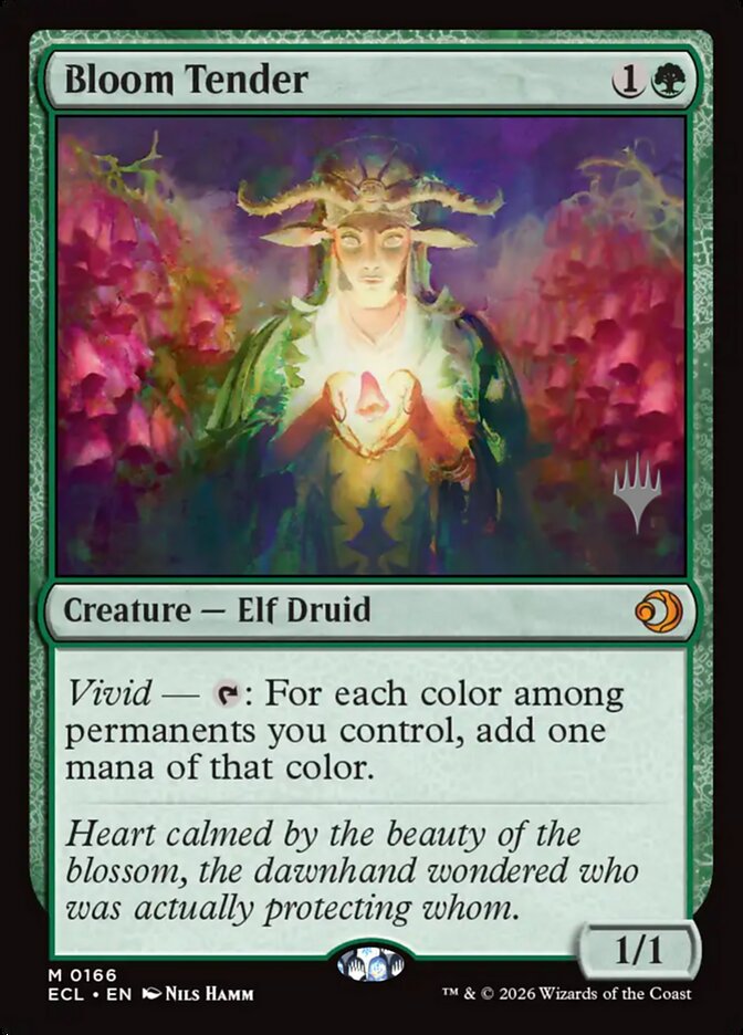 Bloom Tender card front