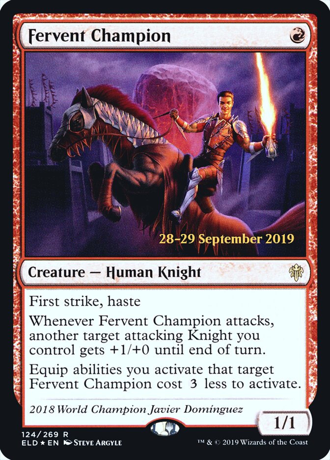 Fervent Champion card front