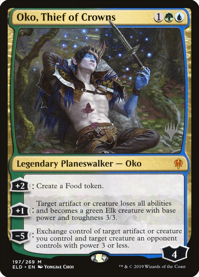 Oko, Thief of Crowns card front