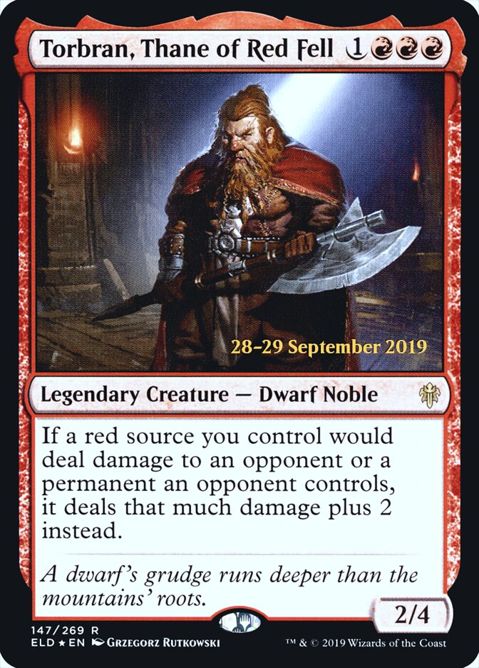 Torbran, Thane of Red Fell card front