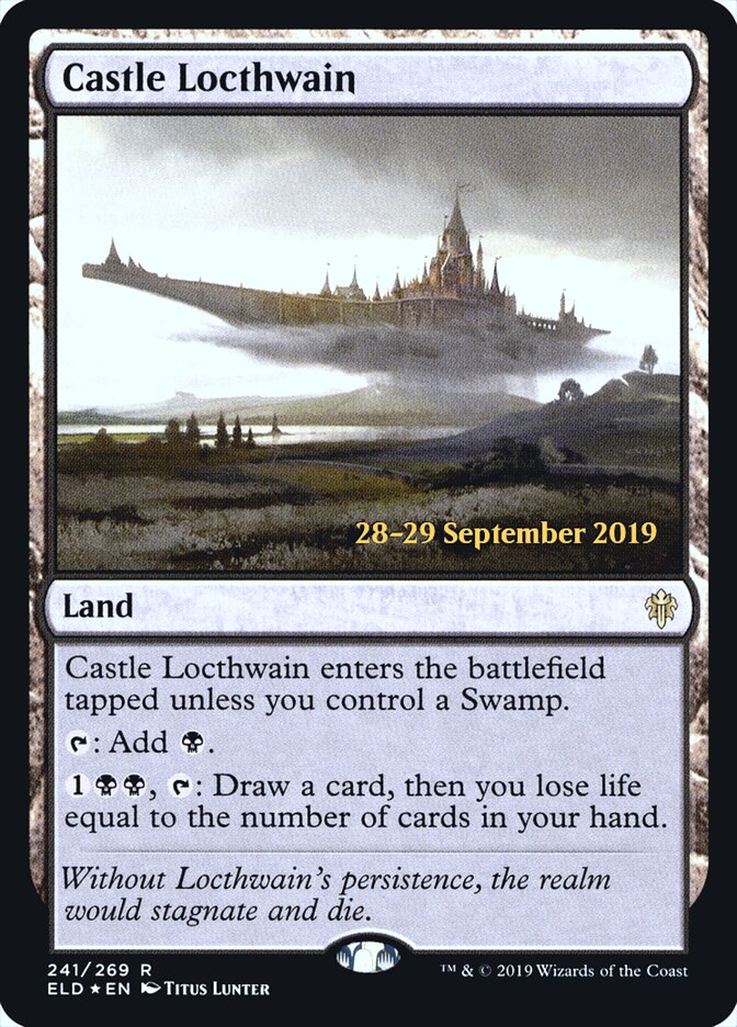 Castle Locthwain card front