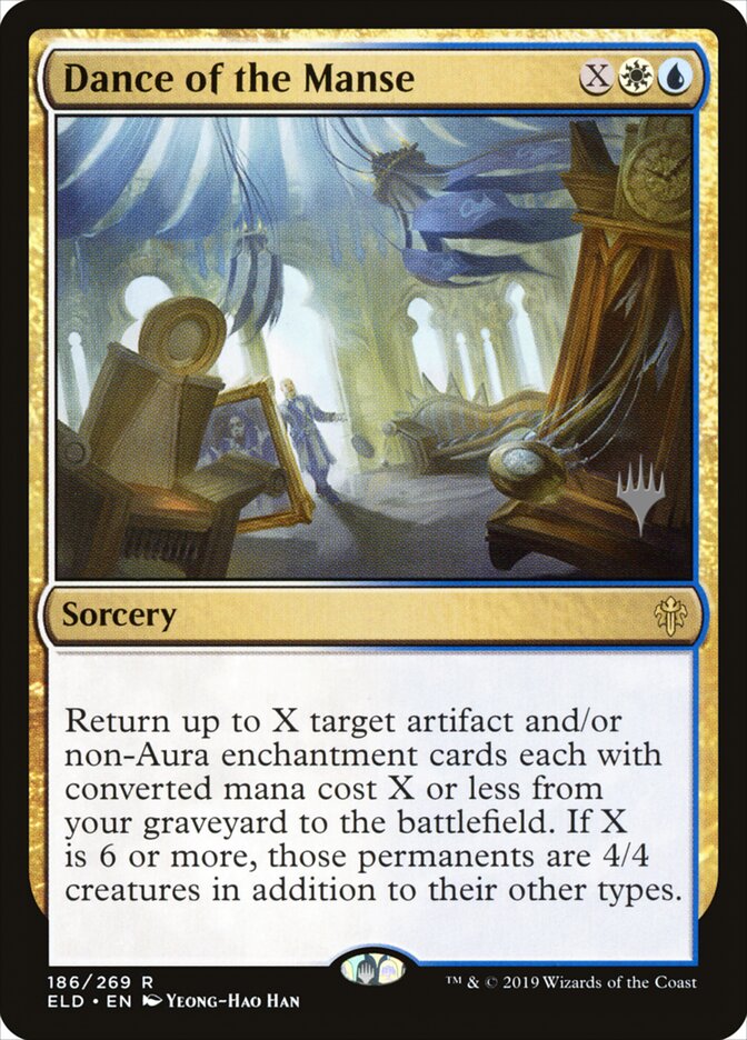 Dance of the Manse card front