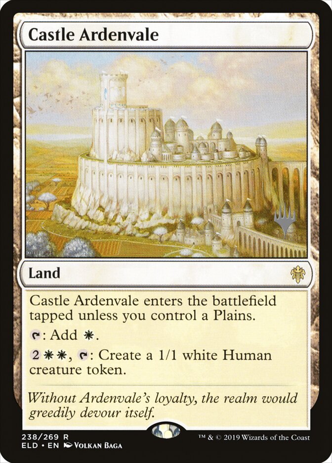 Castle Ardenvale card front