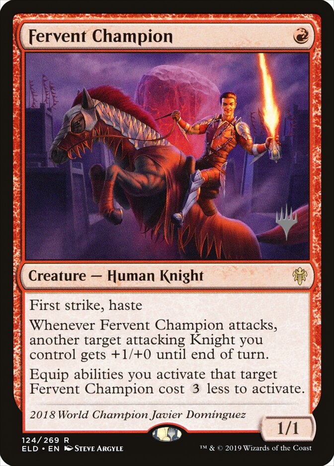 Fervent Champion card front
