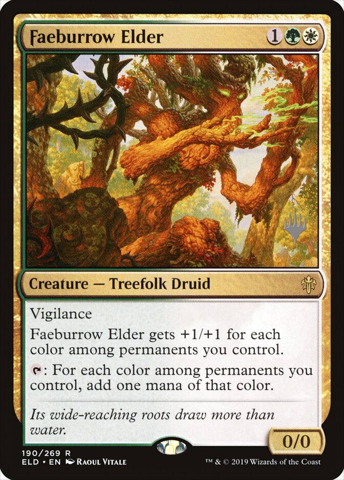 Faeburrow Elder card front