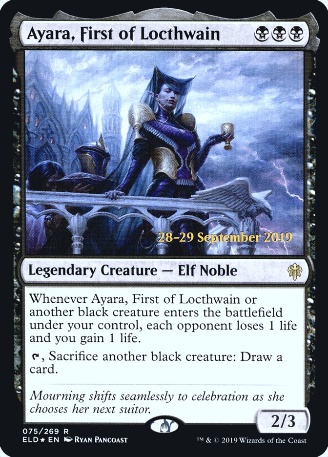 Ayara, First of Locthwain card front