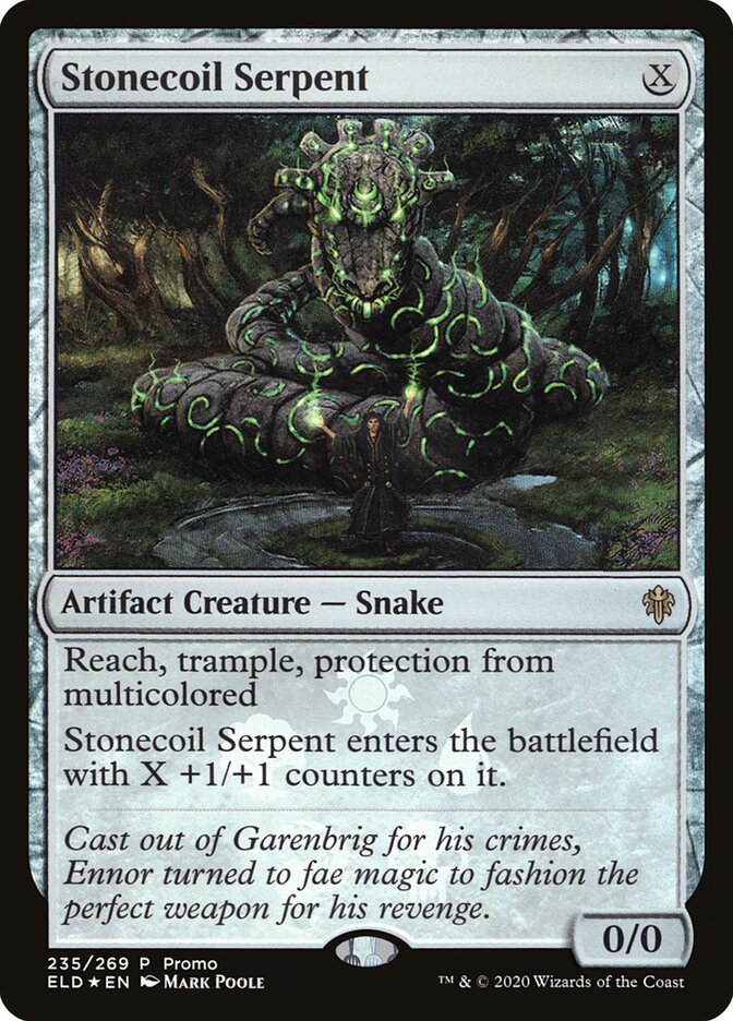 Stonecoil Serpent card front