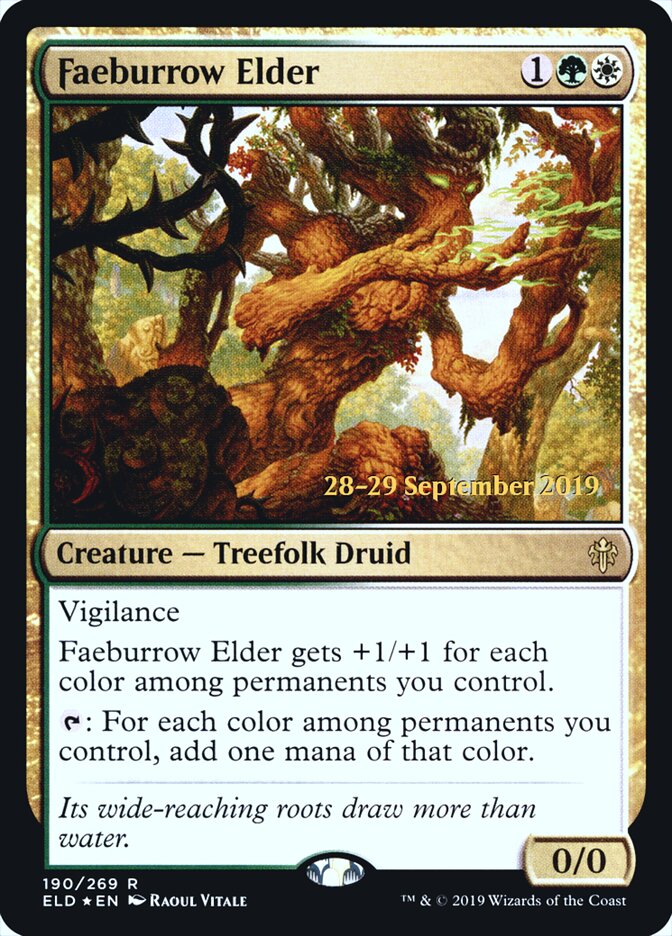 Faeburrow Elder card front