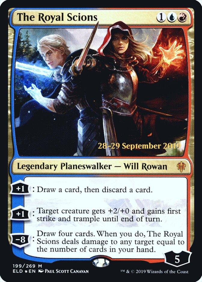 The Royal Scions card front