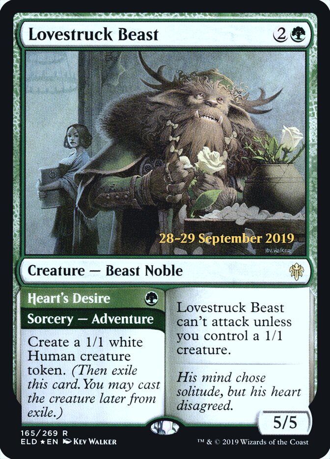 Lovestruck Beast card front