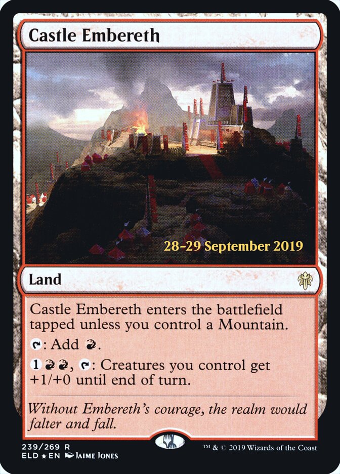 Castle Embereth card front