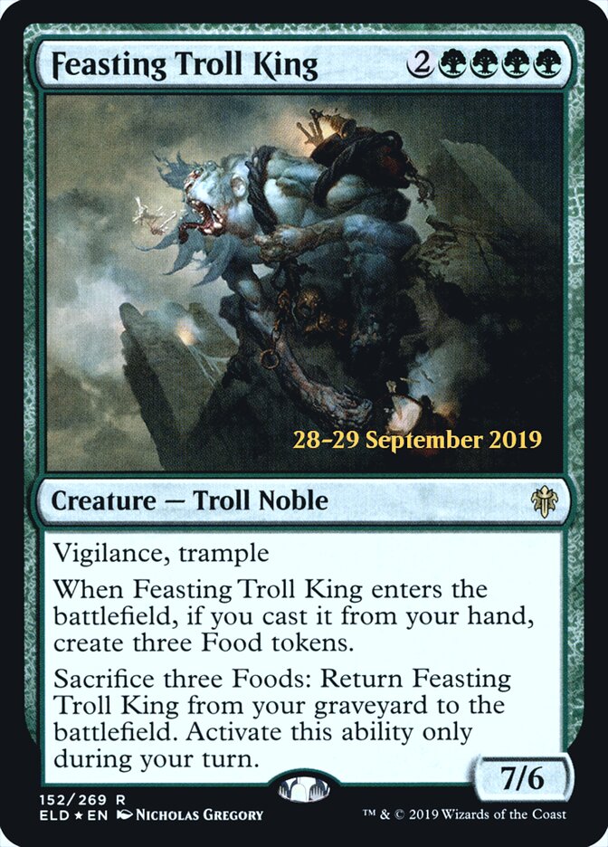 Feasting Troll King card front
