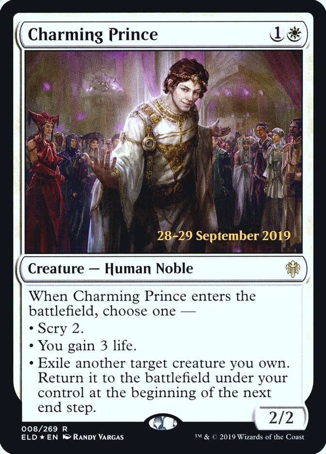 Charming Prince card front
