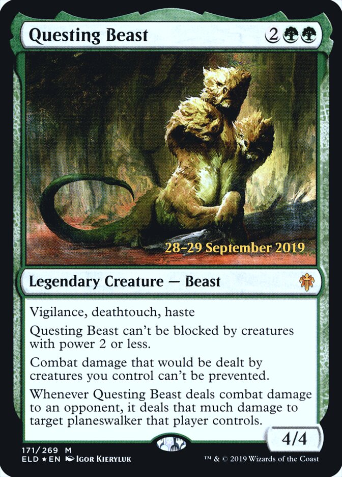 Questing Beast card front