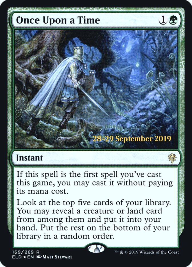 Once Upon a Time card front