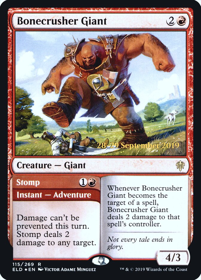 Bonecrusher Giant card front