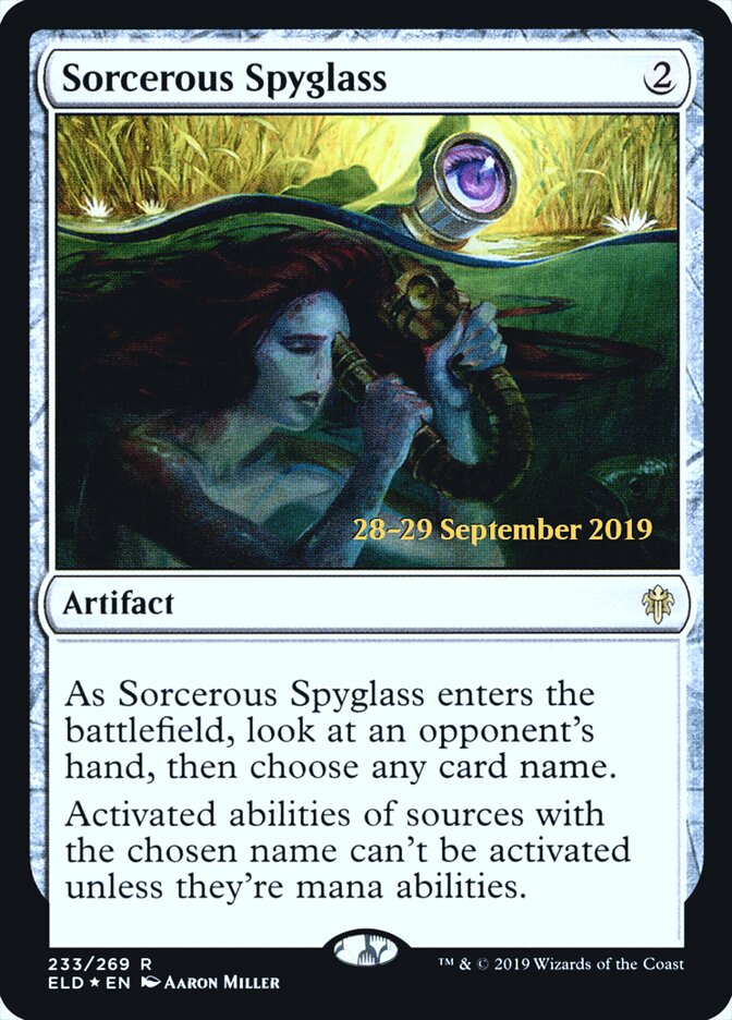 Sorcerous Spyglass card front