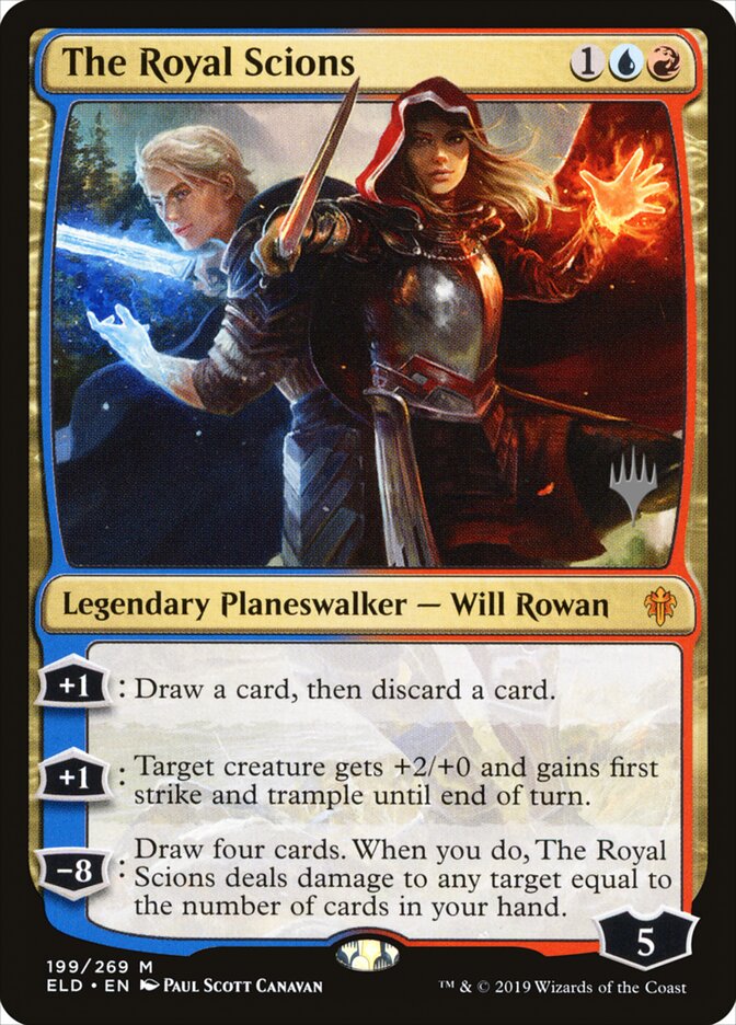 The Royal Scions card front