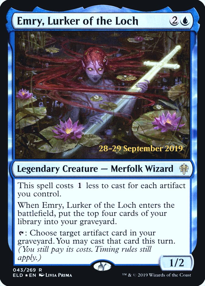 Emry, Lurker of the Loch card front