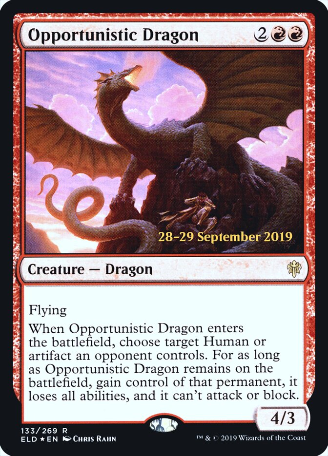 Opportunistic Dragon card front