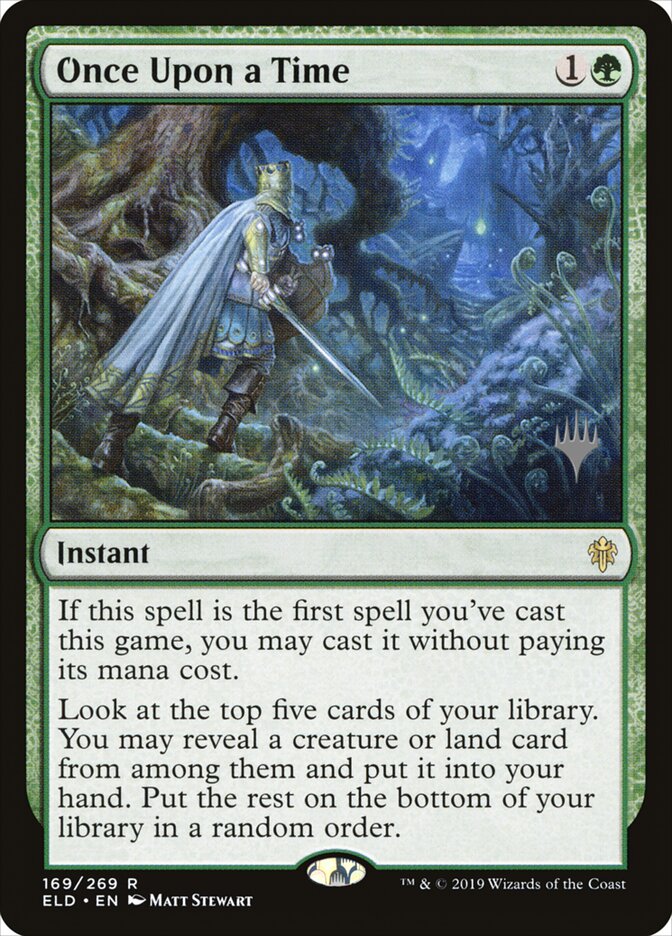 Once Upon a Time card front