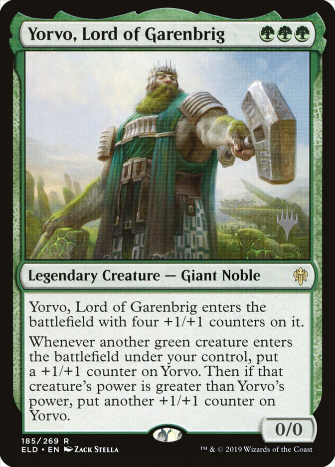 Yorvo, Lord of Garenbrig card front