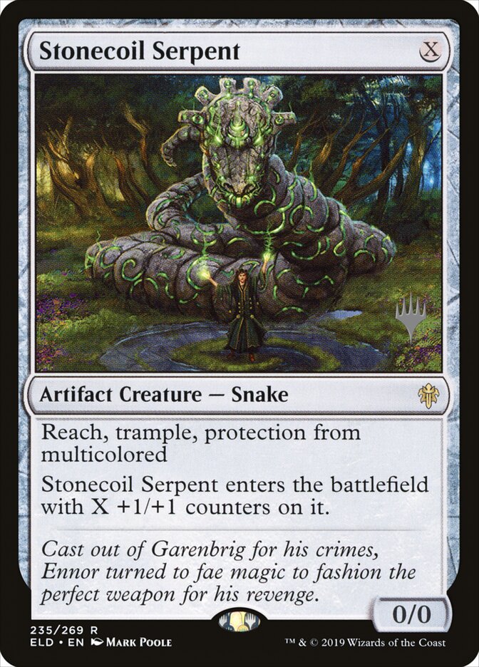 Stonecoil Serpent card front