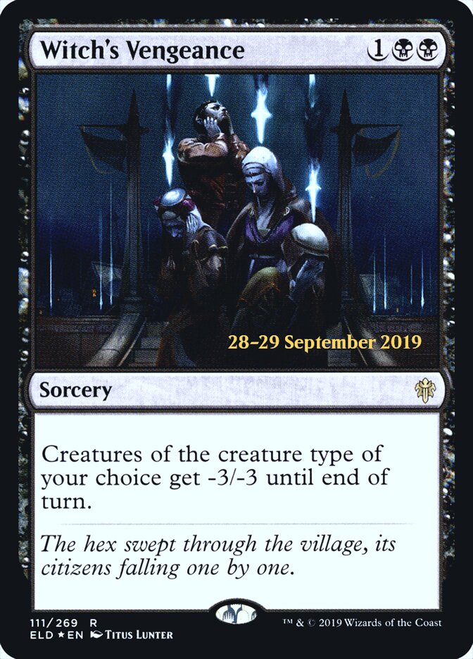 Witch's Vengeance card front
