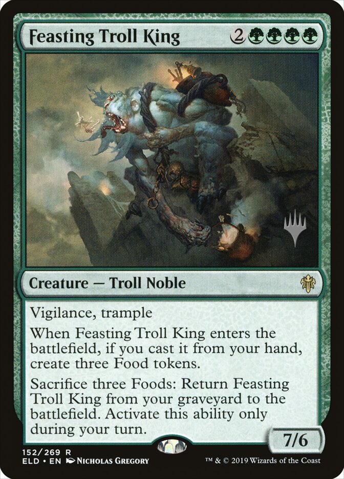 Feasting Troll King card front