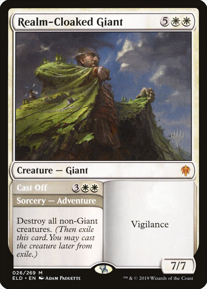 Realm-Cloaked Giant card front