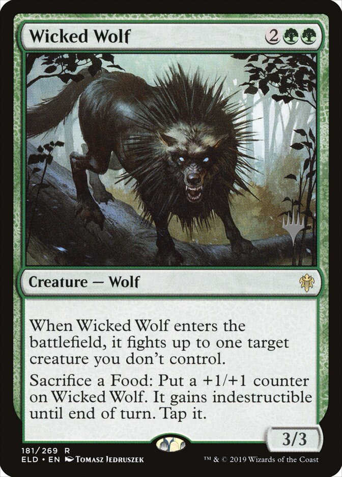 Wicked Wolf card front