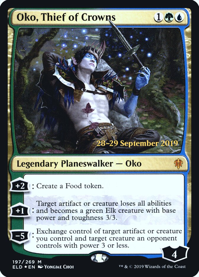 Oko, Thief of Crowns card front