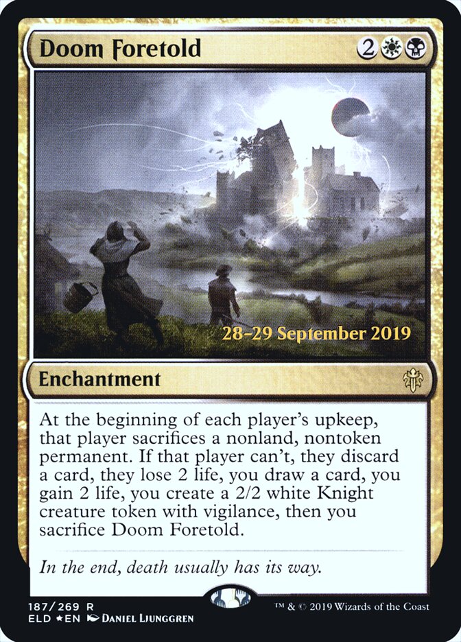 Doom Foretold card front