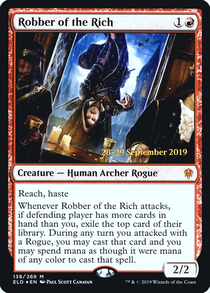 Robber of the Rich card front